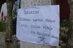 Warga Dusun Kondo Tolak Wilayahnya Jadi Tempat Pembuangan Sampah