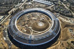 Konstruksi Markas Besar Apple Diperlihatkan