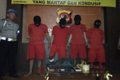 Polisi Sergap 4 Penculik Kasir Restoran Korea di Bandung
