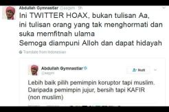 Kena Hoax, Aa Gym: Semoga Diampuni Allah