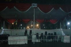 Gaet Pemilih, TPS VIP di Menteng Tampilkan Konser Komunitas Seni dan Ondel-ondel