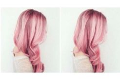 Tampil Romantis Saat Valentine dengan Warna Rambut Pink Pastel
