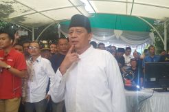 Unggul Sementara, Pendukung Wahidin Halim Teriak Allahu Akbar