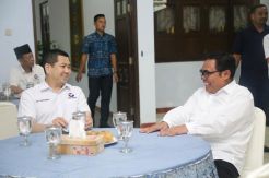 HT Bahas Perkembangan Daerah dengan Bupati Pekalongan