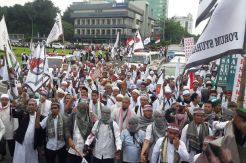 Gelar Demonstrasi, Massa FSI Belum Tiba di Kantor KPU DKI