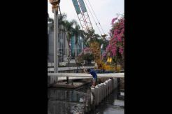DKI Desak BBWSCC Percepat Pemasangan Sheet Pile