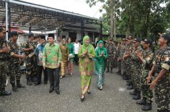 Mensos Lantik Pengurus Muslimat NU Merangin
