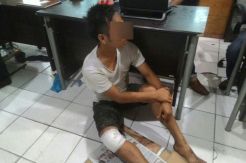 Melawan, Pemilik Senjata Api Rakitan Ditembak Polisi