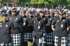 Pecalang Terlibat Pengamanan saat Raja Salman Berlibur di Bali