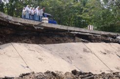 Jalan Ambrol, Jalur Kendal-Semarang Terputus