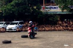 Suzuki  Edukasi Pelajar SMP Peduli Keselamatan di Jalan
