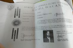Diduga Gunakan Ijazah Palsu, Oknum DPRD Tangsel Dilaporkan ke BKD