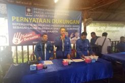 DPD PAN Jakpus Resmi Beri Dukungan ke Anies-Sandi