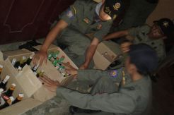 Miras Bikin Resah Warga, Satpol PP Sumedang Gelar Razia