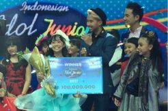 Sharon Juara Indonesia Idol Junior 2