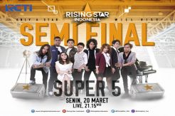 Kontestan Babak Super 5 Tatap Grand Final Rising Star Indonesia 2