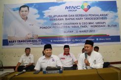 HT Ajak Santri Ponpes Abul Faidl Blitar Membangun Bangsa