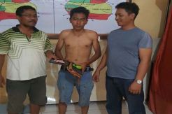 Menjambret, Pria Tuna Rungu Babak Belur Dihajar Massa