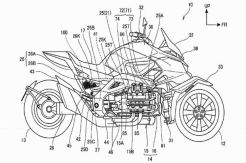 Honda Patenkan Motor Roda 3 Bermesin Hybrid Listrik
