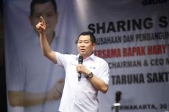 HT Bagi Pengalaman Bangun Karir Tanpa Modal di SMK Taruna Sakti