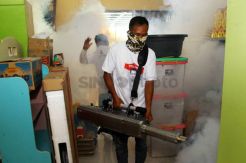 Rescue Perindo Gelar Fogging di Cengkareng dan Tambora