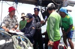 Ikan Terancam Langka, Polres Demak Razia Jaring Bolga