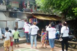 Fogging Partai Perindo Sudah Dinantikan Warga Petamburan