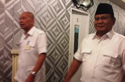 Prabowo Hadiri Pemaparan Visi Misi Anies-Sandi di PGPI Jakarta