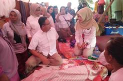 Anies Hadiri Peringatan 1 Tahun Penggusuran Paksa di Pasar Ikan