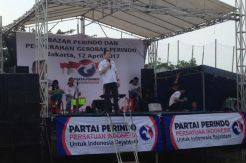 Kunjungi Pegadungan, HT Ingatkan Pilih Cagub Nomor Urut 3
