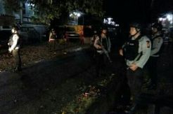Kampung Begal di Muratara di Sweeping Aparat Bersenjata Lengkap