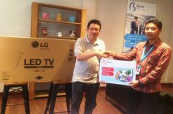 Warga Pekalongan Raih Undian Biznet Tingkat Nasional