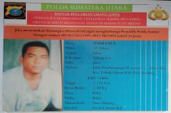 Andi Lala, Otak Pembunuhan Sekeluarga di Medan Ditangkap