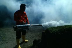 DPW Rescue Perindo Jateng Setiap Sabtu dan Minggu Lakukan Fogging