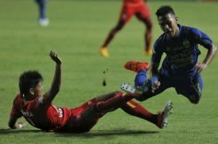 Aji Santoso Girang Arema Imbangi Persib Bandung
