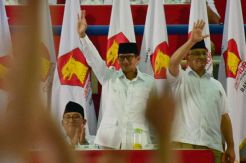 Hadiri Rakornas Gerindra, Anies Sampaikan Terima Kasih ke Relawan