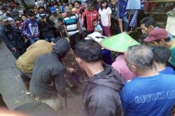 Bocah 4 Tahun Hilang Terseret Arus Drainase