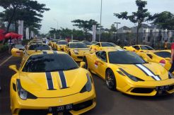 Kemeriahan Ferrari Festival of Speed di BSD City