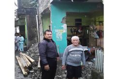 Tabung Gas Meledak, Pemilik Toko Menderita Luka Bakar