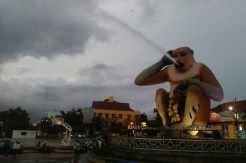 Melihat Maskot Bakantan Banjarmasin Layaknya Merlion di Singapura