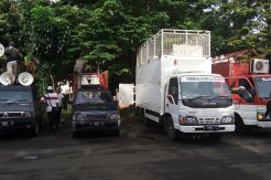 Jelang Long March GNPF, Mobil Komando Terparkir di Masjid Istiqlal