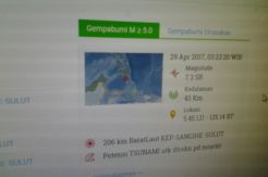 Gempa Sangihe, BNPB: Belum Ada Tanda-tanda Tsunami di Sekitar Pantai