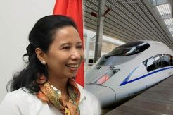Menteri Rini Ungkap Progres Kereta Cepat Jakarta-Bandung