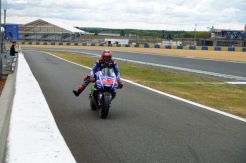 Tes MotoGP: Vinales Lewati Rekor Sirkuit Rossi di Le Mans