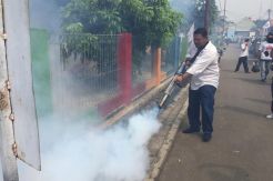 Cegah DBD, Rescue Perindo Fogging Ribuan Rumah di Bekasi Timur