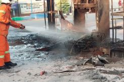 Ini Penyebab Kebakaran di SPBU Sukatani