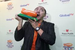 Omesh Bangga Menangkan Kategori Pembawa Acara Favorit