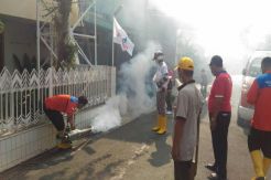 Dua Warga Terserang DBD, Fogging Perindo Disambut Antusias