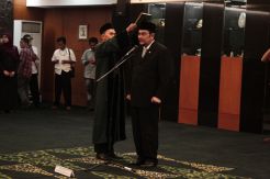 Oesman Sapta Lantik Pengganti Irman Gusman
