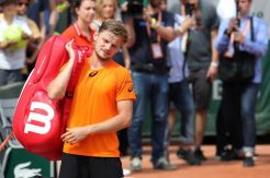 Goffin Lewati Laga Pertama dengan Pemainan Agresif